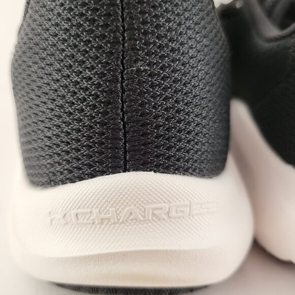 Under Armour Charged Pursuit 3 Women's Running Shoes Size 8 Black/White - Picture 5 of 12